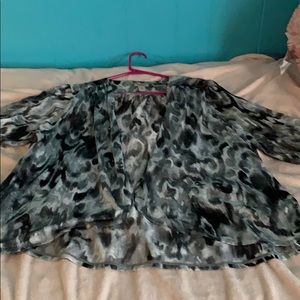 Chico’s sheer cardigan